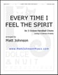 Every Time I Feel the Spirit - REPRODUCIBLE  Handbell sheet music cover